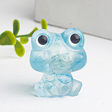 Resin Frog Display Decoration PW-WG25757-06-1