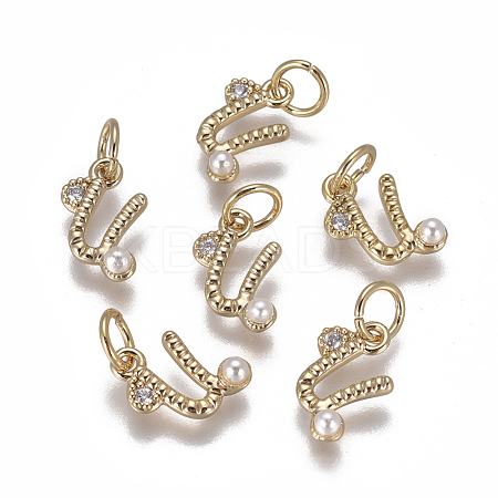 Brass Charms KK-L179-08U-G-1