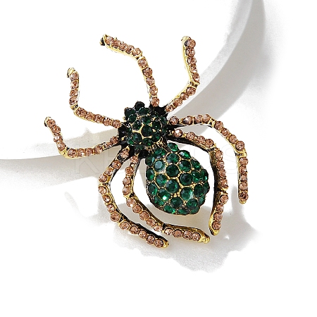 Golden Zinc Alloy Brooch PW-WGA02DD-02-1
