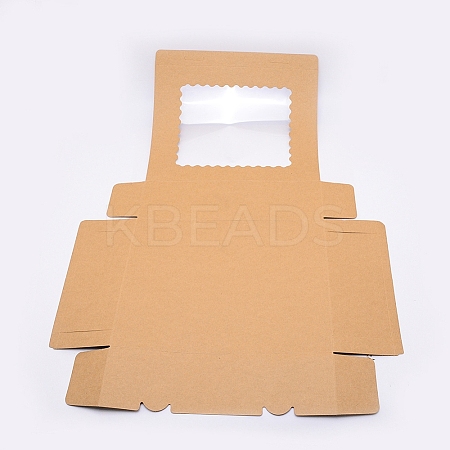 Cupcake Box CON-WH0039-05B-1