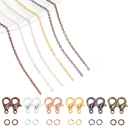 DIY Necklace Making Kits DIY-AR0001-49-1