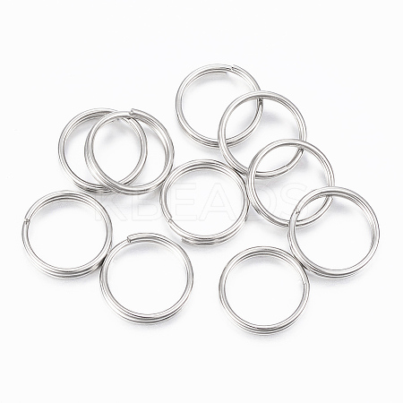 Tarnish Resistant 304 Stainless Steel Split Rings LS-STAS-H413-06P-A-1