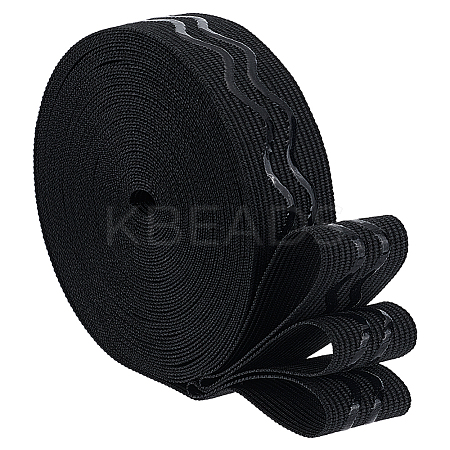 Polycotton Non Slip Knitted Cord SRIB-WH0011-254-1