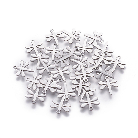 Tarnish Resistant 201 Stainless Steel Charms STAS-L234-084P-1