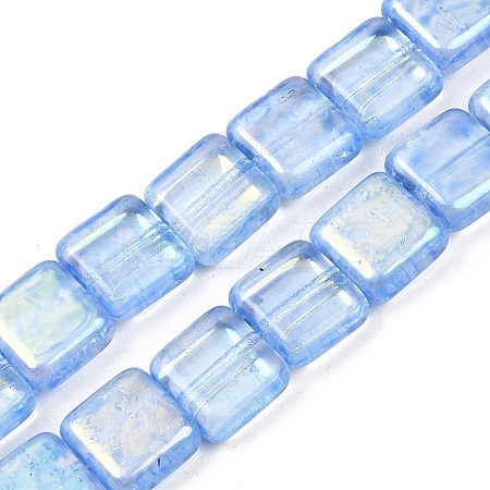 Czech Pressed Glass Beads GLAA-I061-22A-1