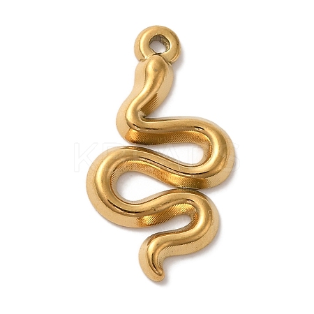 Ion Plating(IP) 304 Stainless Steel Pendants STAS-C110-06G-1