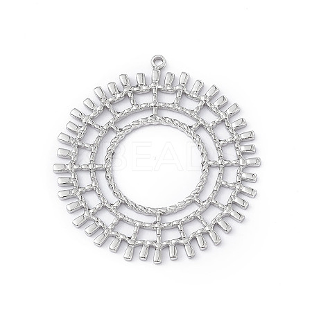 Non-Tarnish 304 Stainless Steel Pendants STAS-M304-04P-1