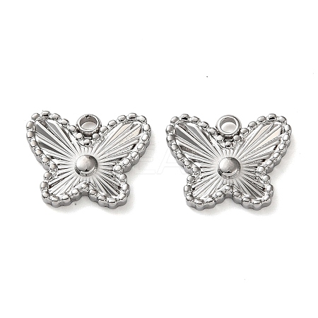 304 Stainless Steel Charms STAS-P440-02P-1