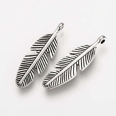 Tibetan Style Alloy Pendants TIBEP-Q078-27AS-RS-1