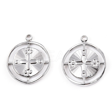 Non-Tarnish 304 Stainless Steel Pendants LS-STAS-A066-06P-1