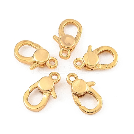 SHEGRACE Brass Lobster Claw Clasps XGR0094G-131G-1