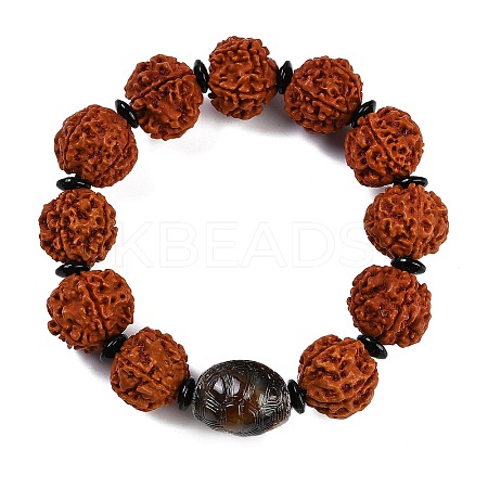 Mala Beads Bracelet BJEW-P291-05-1-1