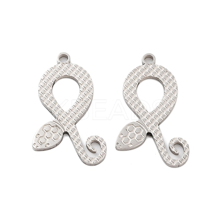 Non-Tarnish 304 Stainless Steel Pendants STAS-Z078-27P-1