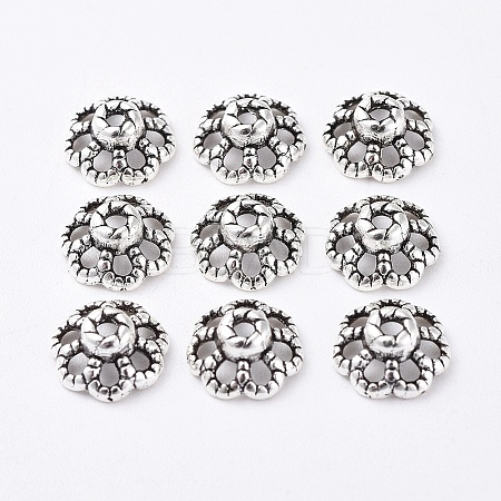 Tibetan Style Alloy Bead Caps LS-LF0761Y-1