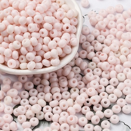 Baking Paint Glass Seed Beads SEED-C003-02F-1