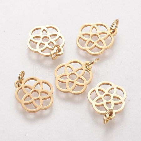 304 Stainless Steel Pendants LS-STAS-Q201-T454G-1