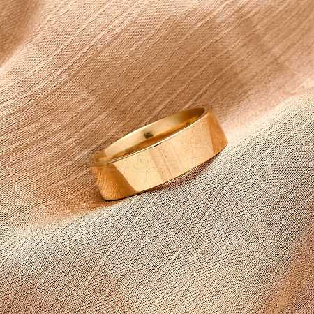 201 Stainless Steel Wide Band Finger Rings RJEW-K252-02C-G-1