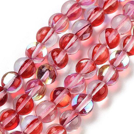 Transparent Glass Beads GLAA-B022-6mm-04-1