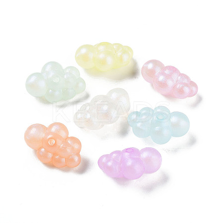 Transparent Acrylic Beads OACR-Z013-02B-1