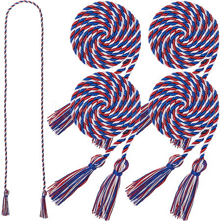 Polyester Double-end Tassels Fringed Bachelor's Gown Hanger FIND-WH20041-001B-1