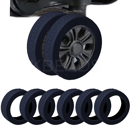 18Pcs Silicone Luggage Wheels Protectors Cover FIND-OC0013-86A-1