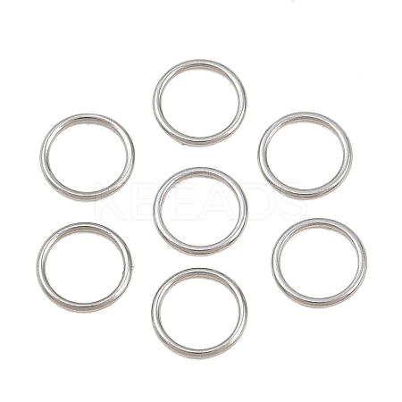 304 Stainless Steel Closed Jump Rings STAS-G393-06P-17-1