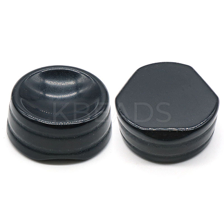 Natural Obsidian Display Base Stand Holder for Crystal WICR-PW0001-16G-1