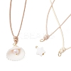 Adjustable Korean Waxed Polyester Cord Necklace Making AJEW-JB01310-01-5