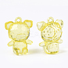 Transparent Acrylic Pendants TACR-S133-118-3