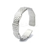 304 Stainless Steel Cuff Rings for Women RJEW-M019-15P-1