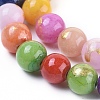 Natural Mashan Jade Beads Strands G-F670-A16-6mm-3