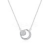 925 Sterling Silver Pendant Necklaces NJEW-BB34860-3