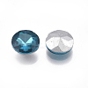 Pointed Back Glass Rhinestone Cabochons RGLA-T029-8mm-15-2
