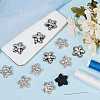 12Pcs 2 Colors Star Appliques PATC-GF0001-39-4