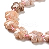 Natural Pink Ocean Jasper/Ocean Agate Beads Strands G-D475-02F-3