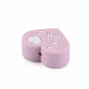 Mother's Day Father's Day Food Grade Eco-Friendly Silicone Focal Beads SIL-N002-10D-3