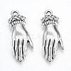 Tibetan Style Alloy Pendants LS-X-TIBE-S323-037AS-RS-1