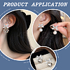 26Pcs Bowknot Brass Earring Findings DIY-ME0001-09P-4