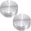 2Pcs Aluminum Turntable Base Table Tray FIND-SP0004-05-1