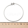 304 Stainless Steel Bangles for Women BJEW-C088-03P-5