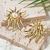 304 Stainless Steel Stud Earrings EJEW-Z084-17G-2