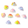 Double Side Printed Opaque Acrylic Beads FIND-CJZ0001-009-8