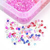 10 Grid Transparent Glass Bubble Beads MACR-N017-03-1-2