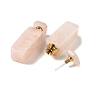 Natural Rose Quartz Dropper Perfume Bottle DJEW-H010-01G-02-2