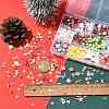128G Christmas Theme Handmade Polymer Clay Cabochons CLAY-FS0001-51-6