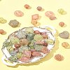 100G Plating Acrylic Beads OACR-FS0002-02-9