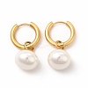 Ion Plating(IP) 304 Stainless Steel Hoop Earring EJEW-C017-05G-1