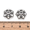 Tibetan Style Alloy Bead Caps TIBEB-T004-20AS-3