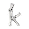 Non-Tarnish 304 Stainless Steel Pendants STAS-F235-01P-K-1