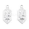 Non-Tarnish 201 Stainless Steel Pendants STAS-N098-254P-3
